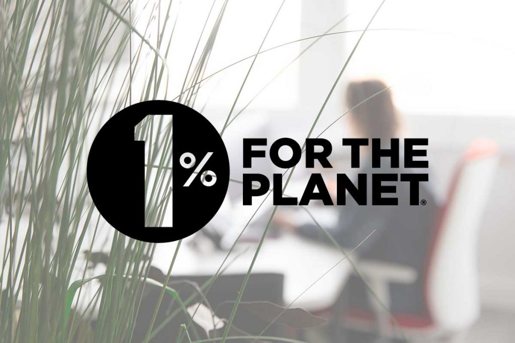 le cabinet comptable Augexia Partner est membre de 1% FOR THE PLANET